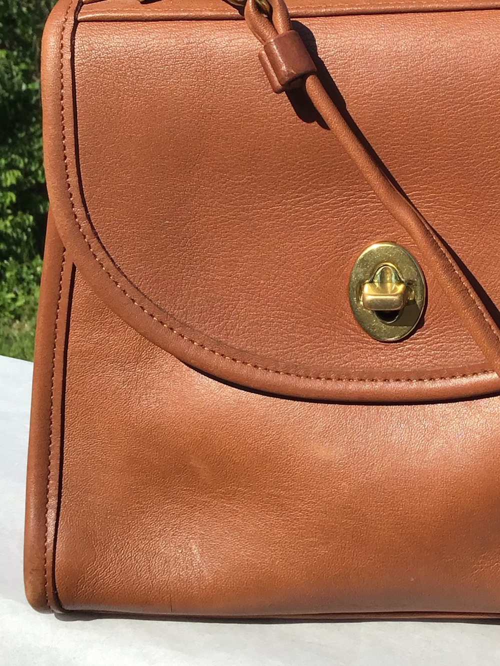 Coach British Tan Regina Crossbody Bag 9983 - Picture 8 of 15